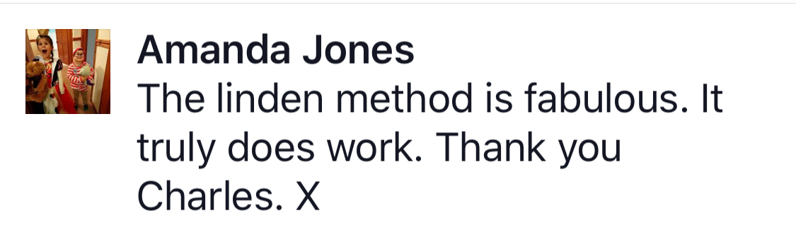 Linden Method review testimonial 133