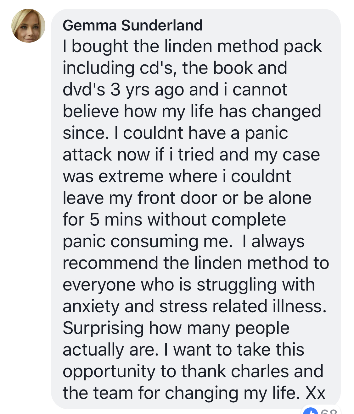 Linden Method review testimonial 163