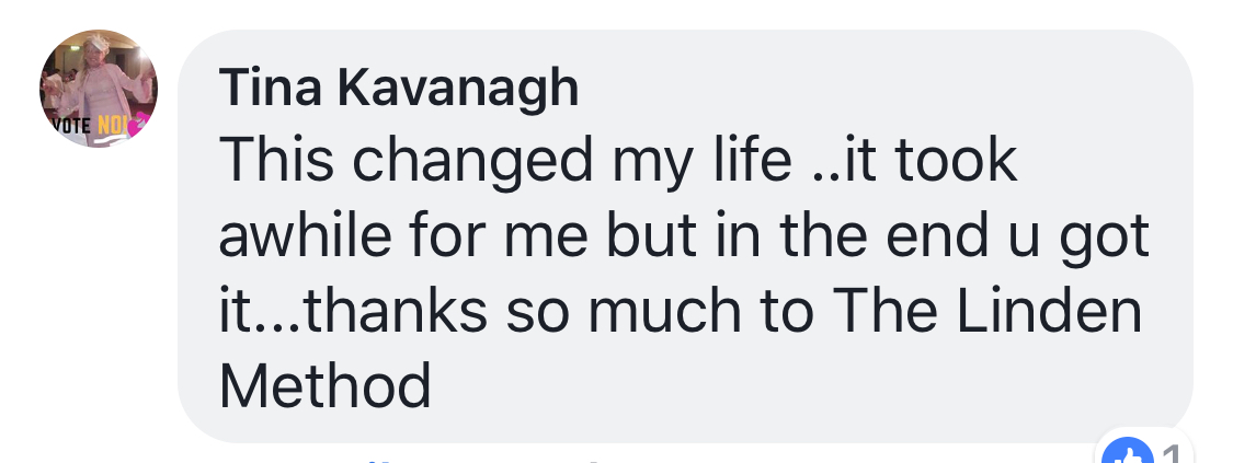 Linden Method review testimonial 165
