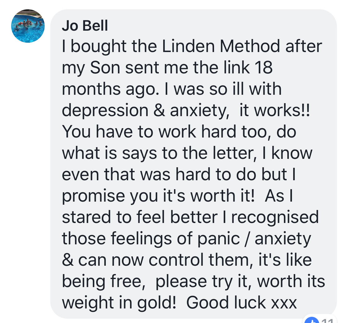 Linden Method review testimonial 167