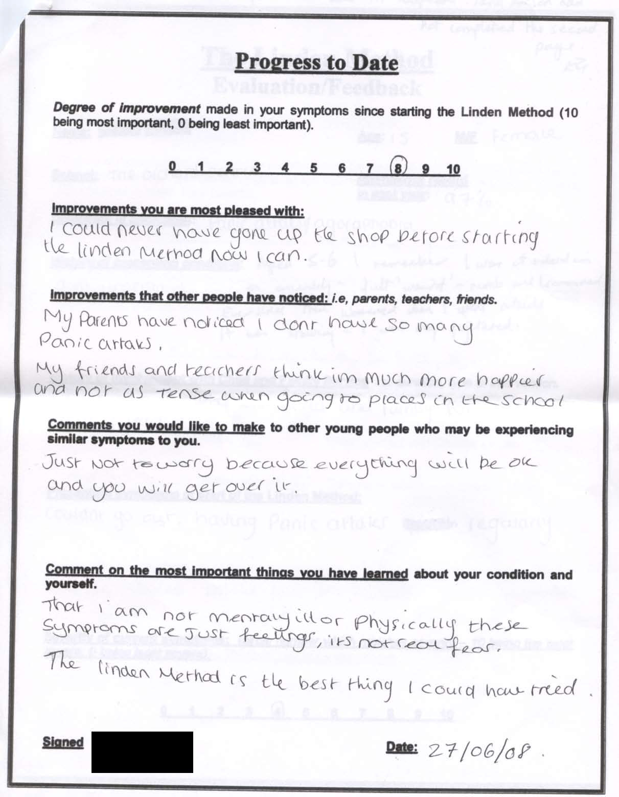 Linden Method review testimonial 16