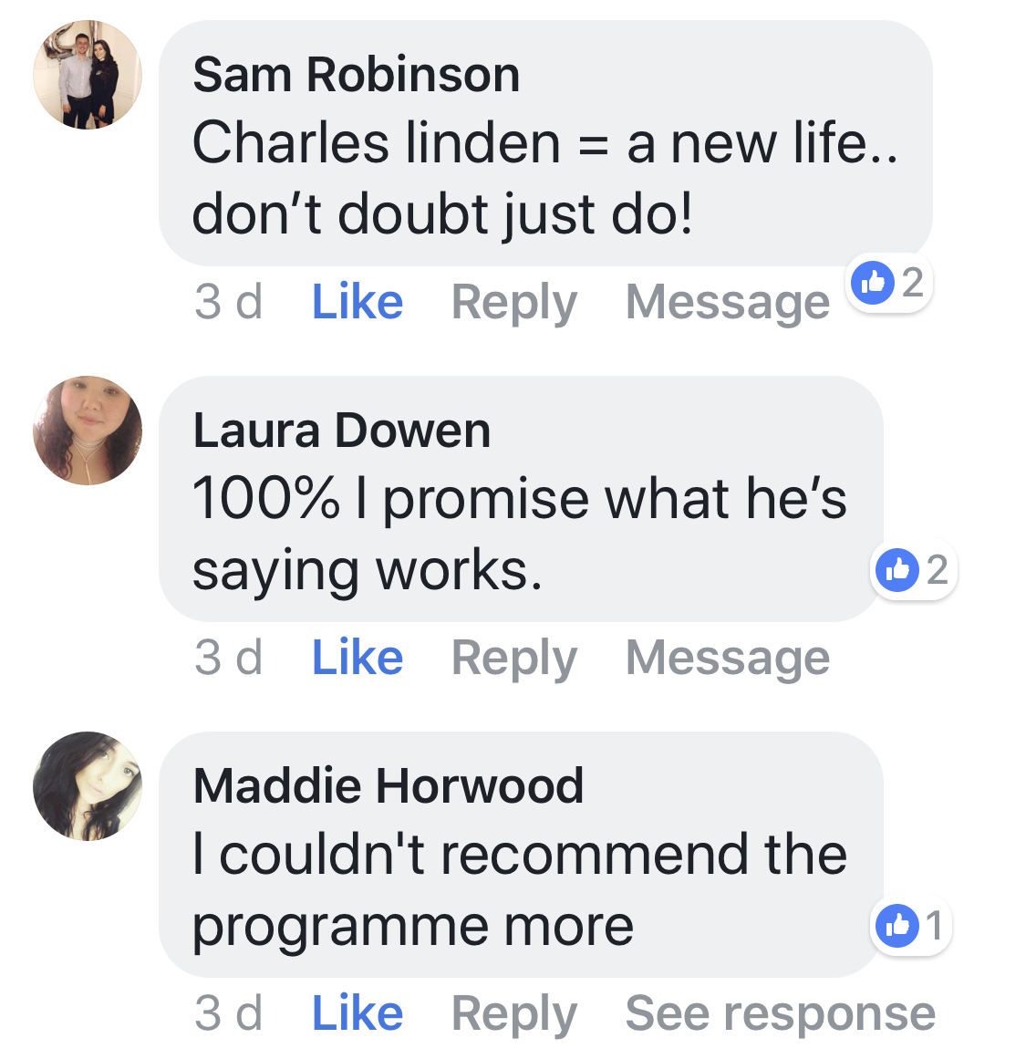 Linden Method review testimonial 186