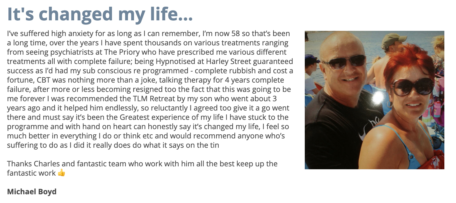 Linden Method review testimonial 206