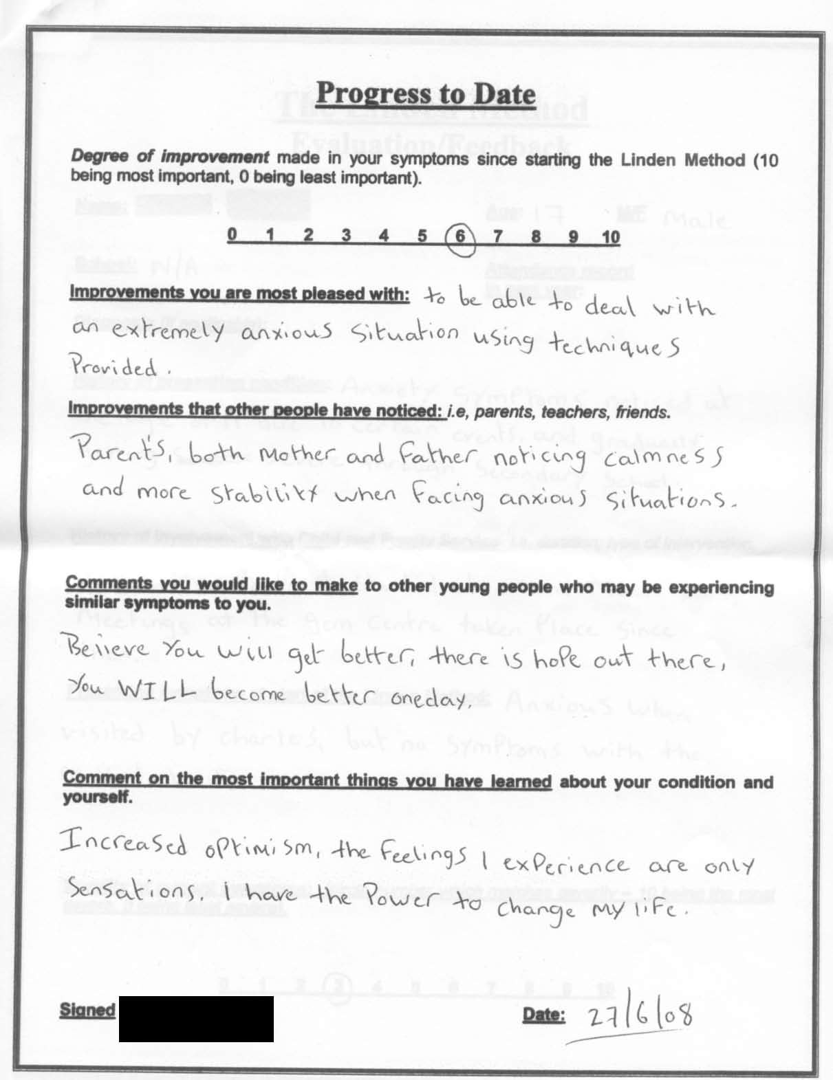 Linden Method review testimonial 23