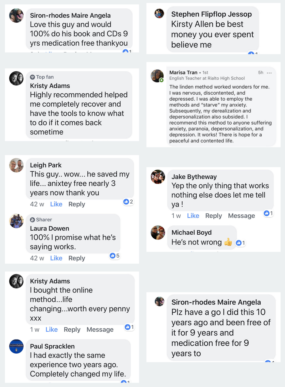 Linden Method review testimonial 97